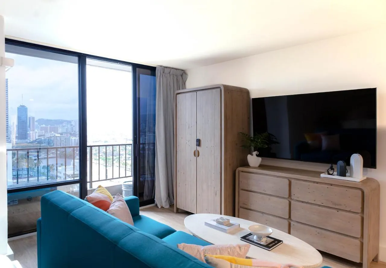 S&N Lux Suite-Free Parking-King Bed-Kitchen-Wifi Honolulu